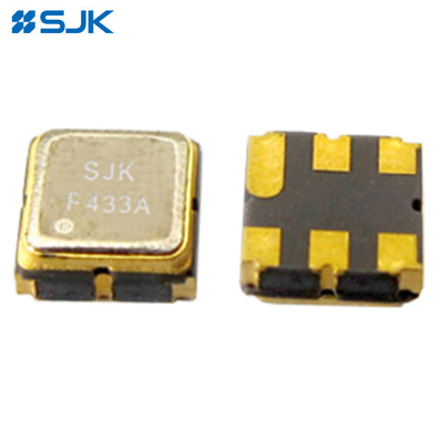 SMD DCC6 SAW-Filter mit breiter Frequenzweite 3.8 X 3.8 RoHS-konform