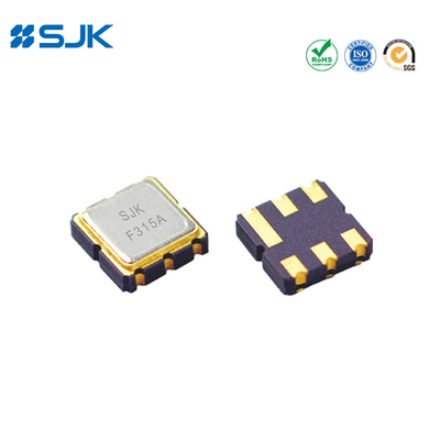 SMD 3,0*3,0mm Sägefilter DCC6C 966,34 MHz mit 30 MHz Bandbreite für drahtlose Kommunikation