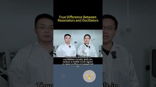 Wahrer Unterschied zwischen Resonatoren und Oszillatoren